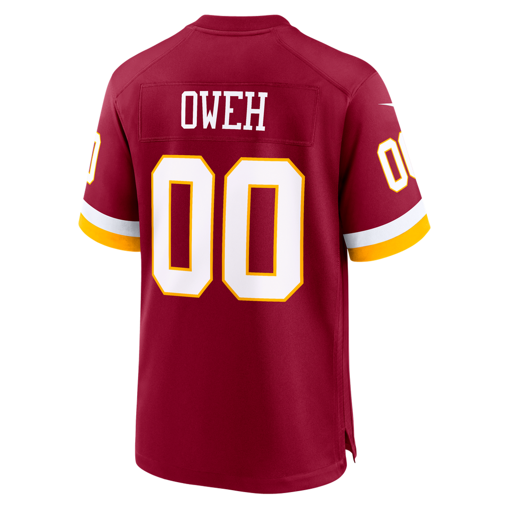 Washington Commanders Odafe Oweh Nike Burgundy Game Jersey
