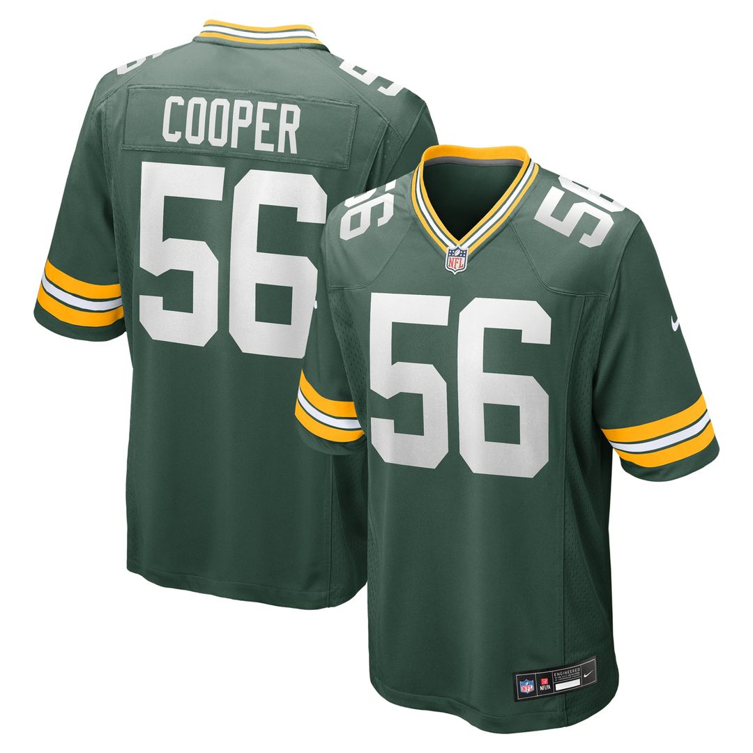 Green Bay Packers Edgerrin Cooper Nike Green Game Jersey