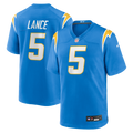 Los Angeles Chargers Trey Lance Nike Powder Blue Team Game Jersey