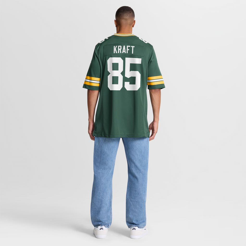 Green Bay Packers Tucker Kraft Nike Navy Alternate Game Jersey