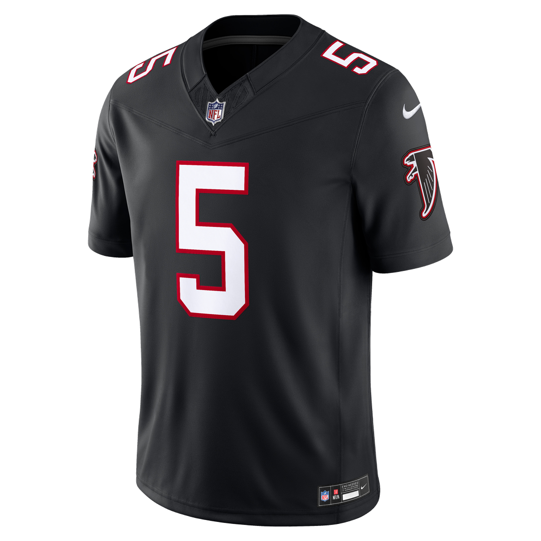 Atlanta Falcons Drake London Nike Red Team Vapor F.U.S.E. Stitched Limited Jersey