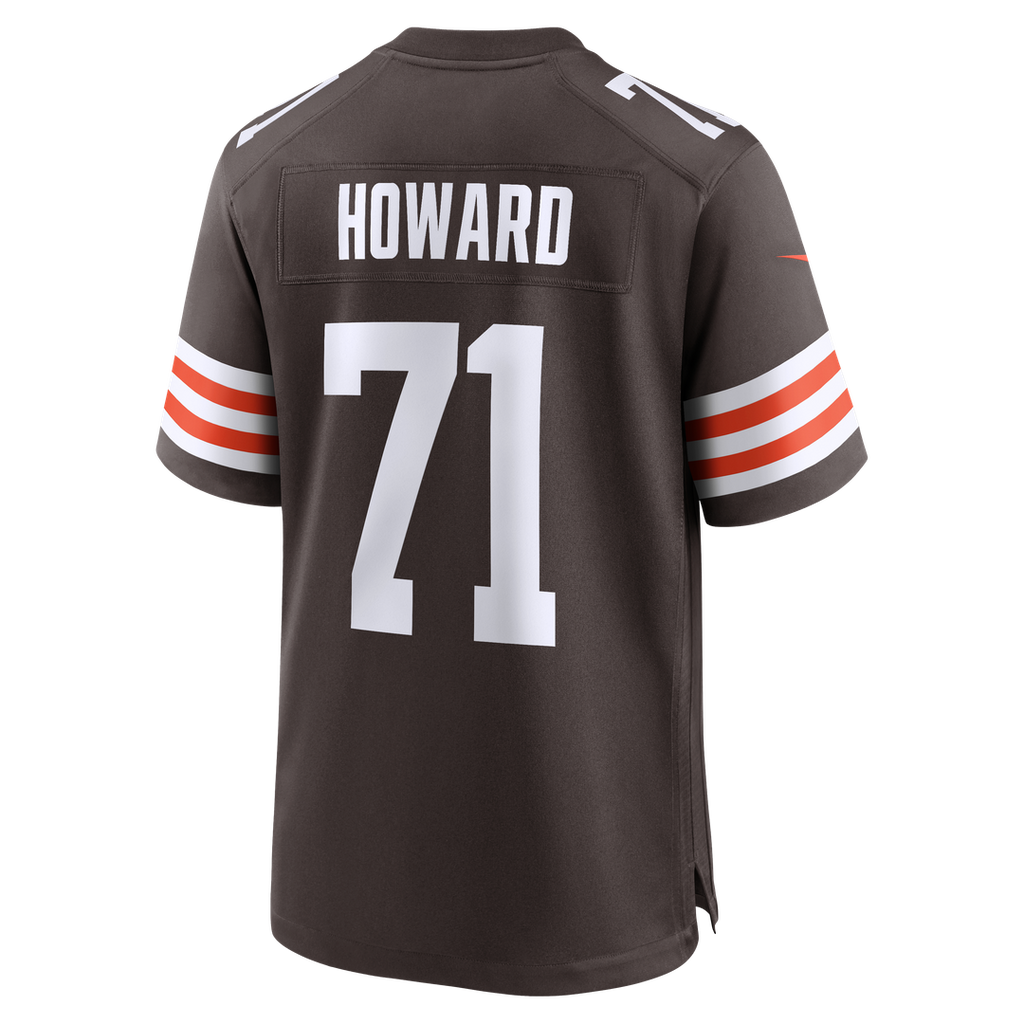 Cleveland Browns Tytus Howard Nike Brown Team Game Jersey