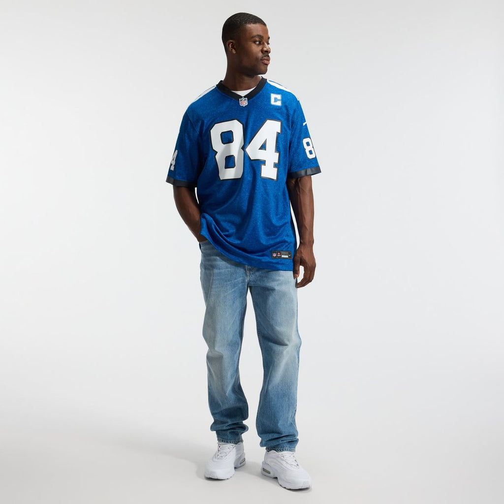 Indianapolis Colts Tyler Warren Nike Heather Royal Alternate 2 Indiana Nights Game Jersey