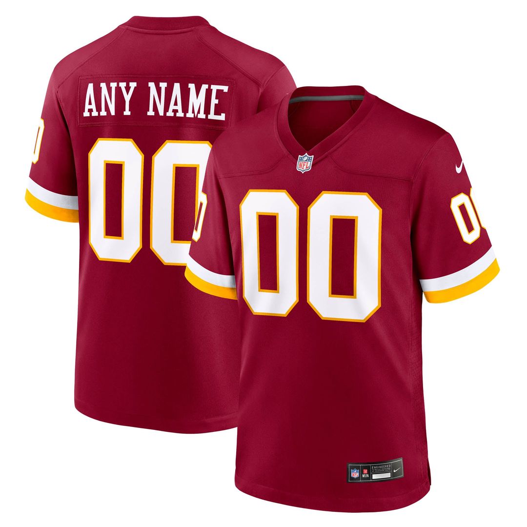 Washington Commanders Nike White Game Super Bowl Era Custom Jersey