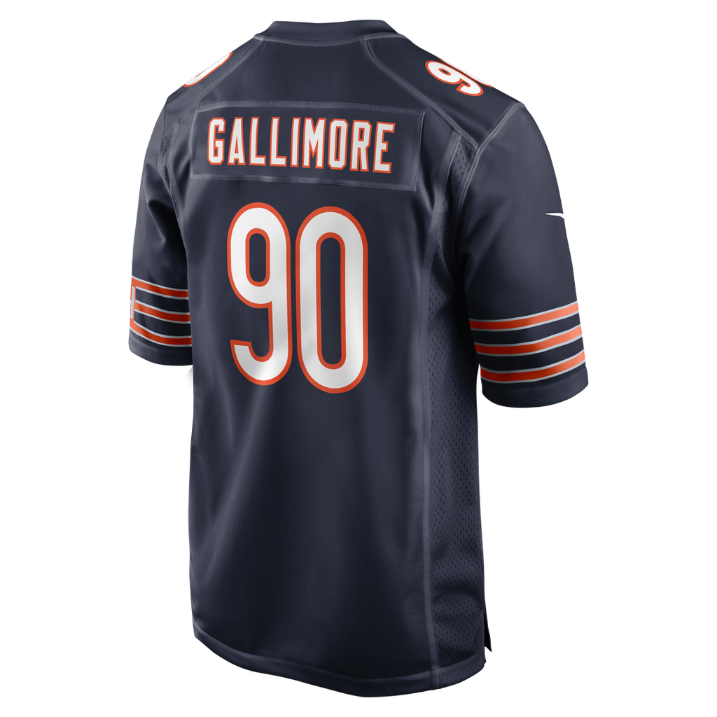 Chicago Bears Neville Gallimore Nike Navy Team Game Jersey