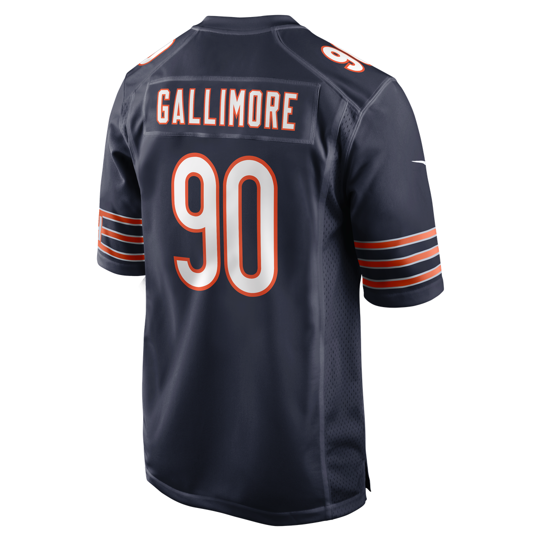 Chicago Bears Neville Gallimore Nike Navy Team Game Jersey