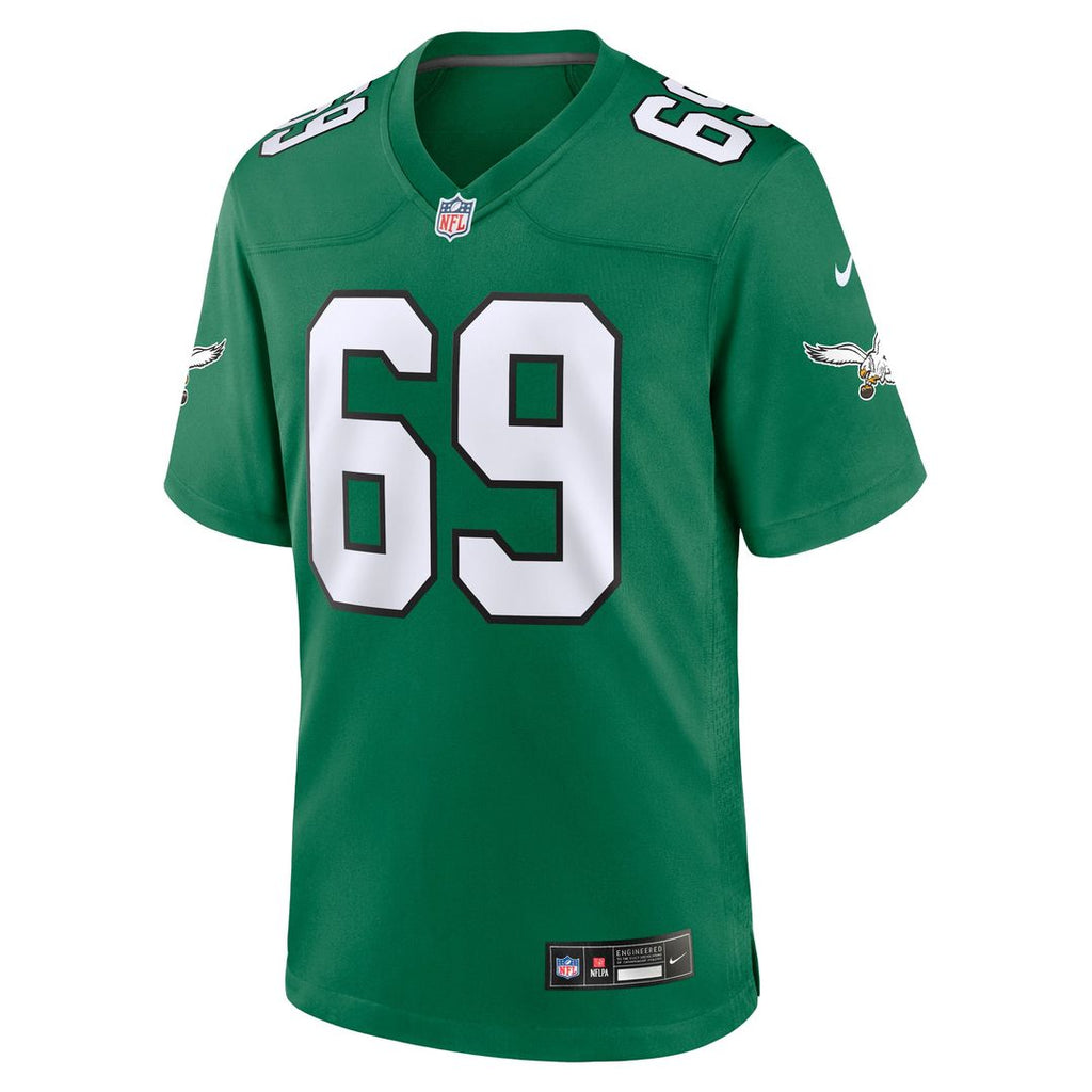 Philadelphia Eagles Landon Dickerson Nike Kelly Green Alternate Game Jersey