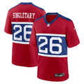 New York Giants Devin Singletary Nike Century Red Alternate Player Game Jersey