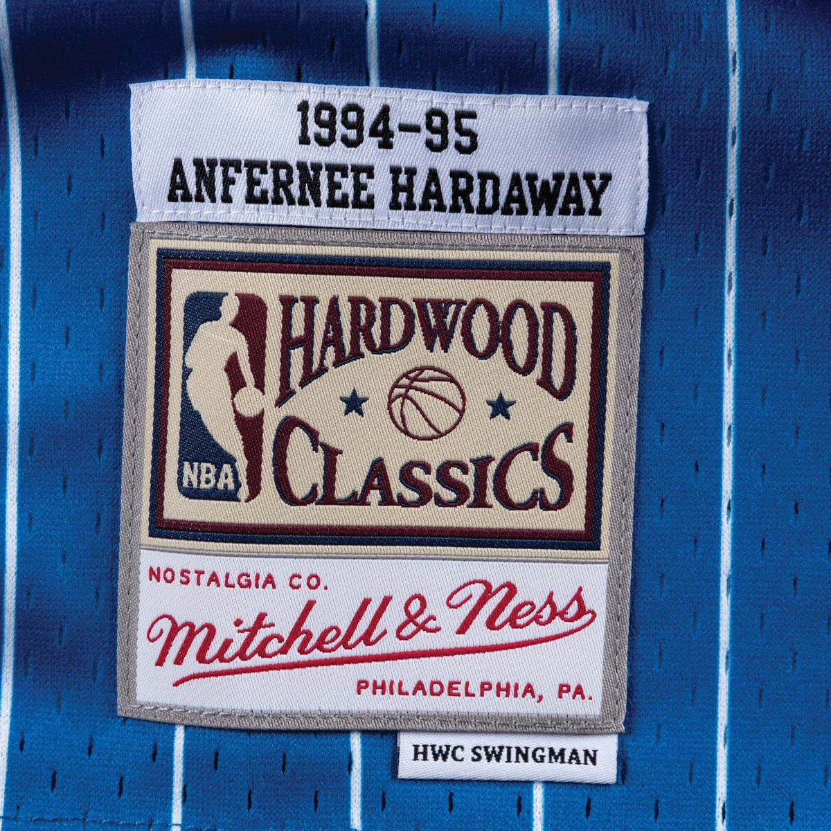Orlando Magic Hardwood Classics Road Jersey By Mitchell & Ness - Anfernee Hardaway
