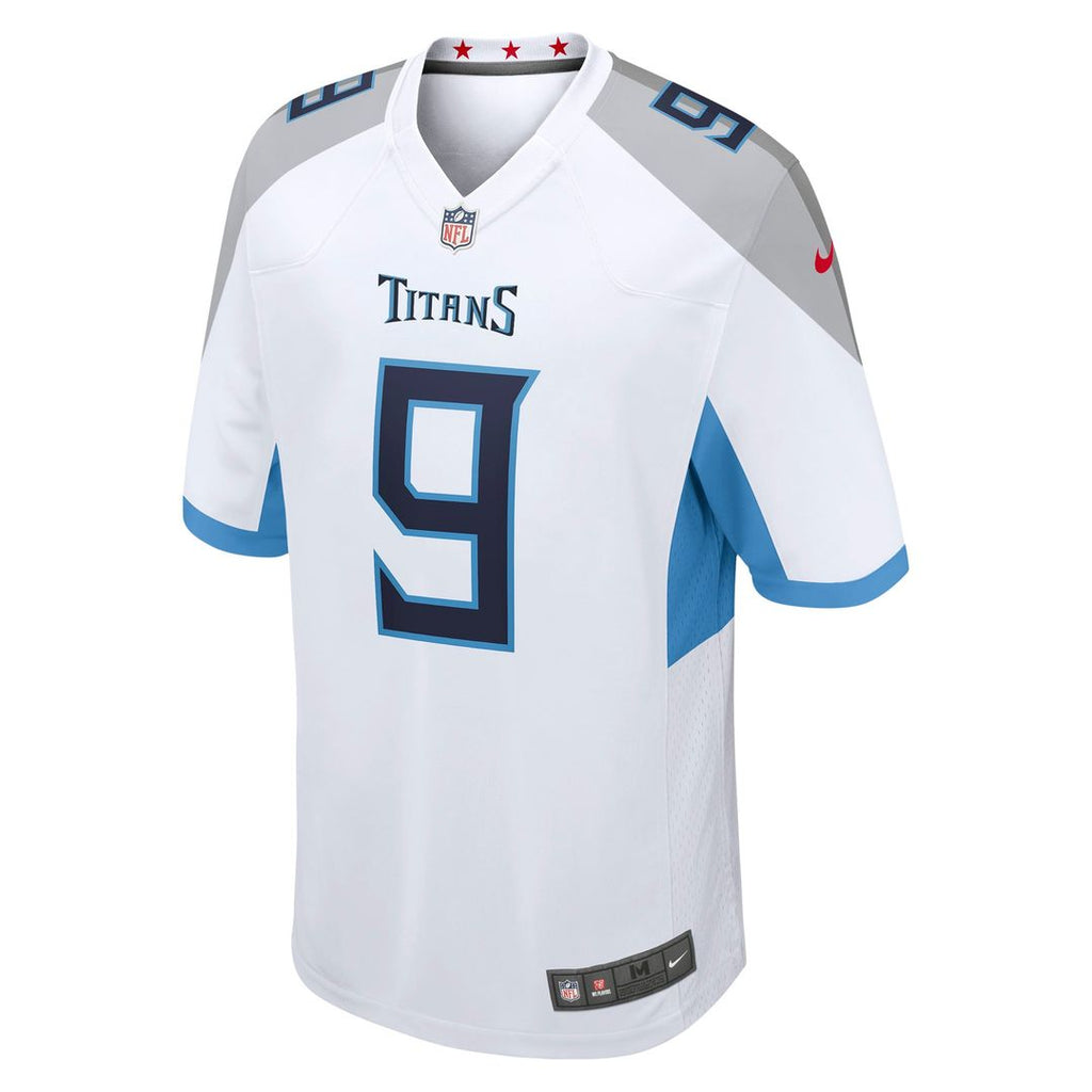 Tennessee Titans Steve McNair Nike White Retired Player Game Jersey