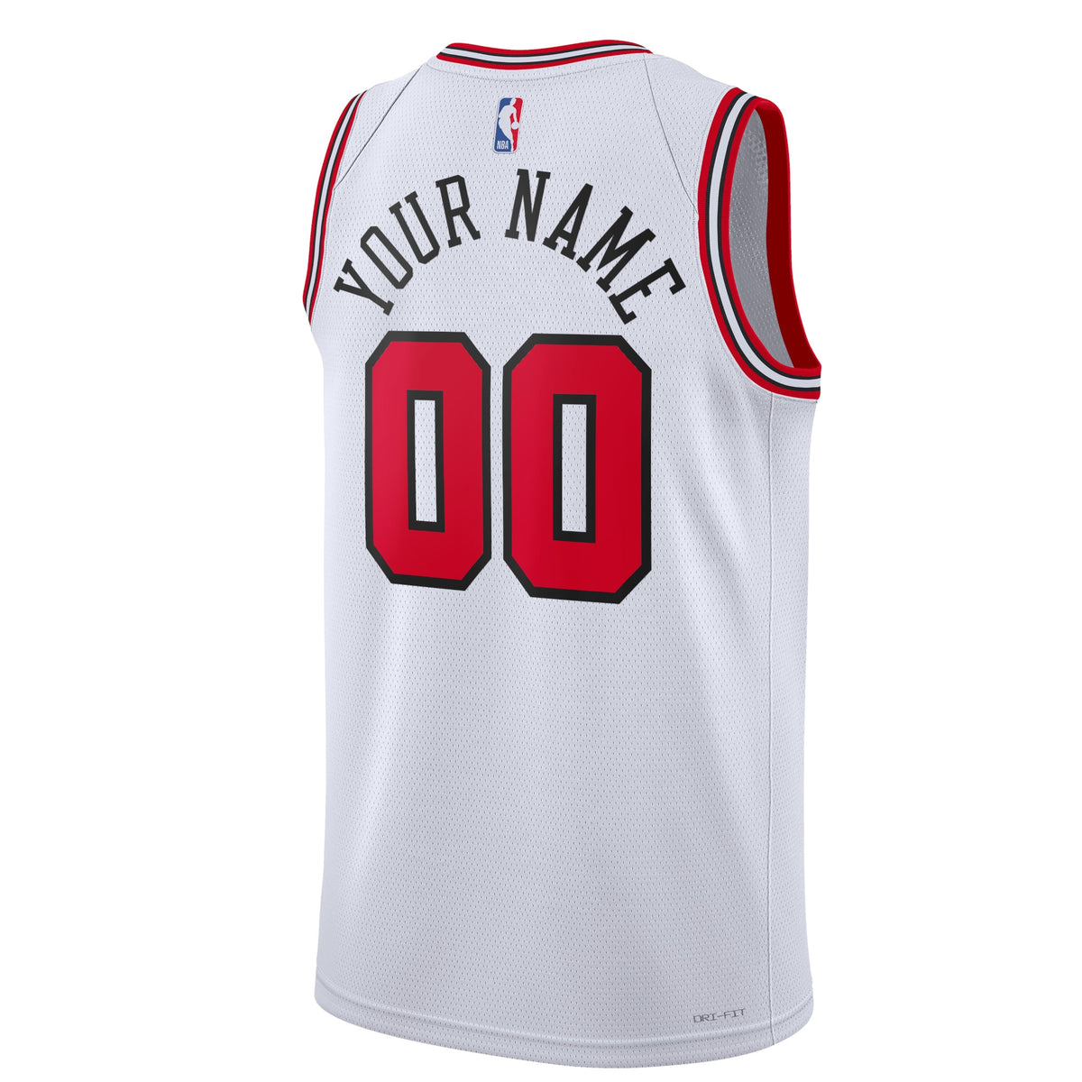 Chicago Bulls Nike Association Swingman Jersey - Custom - Unisex