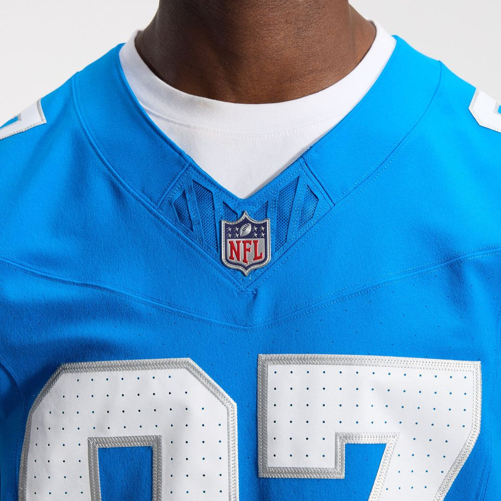 Detroit Lions Aidan Hutchinson Nike Blue Alternate Vapor F.U.S.E. Elite Jersey