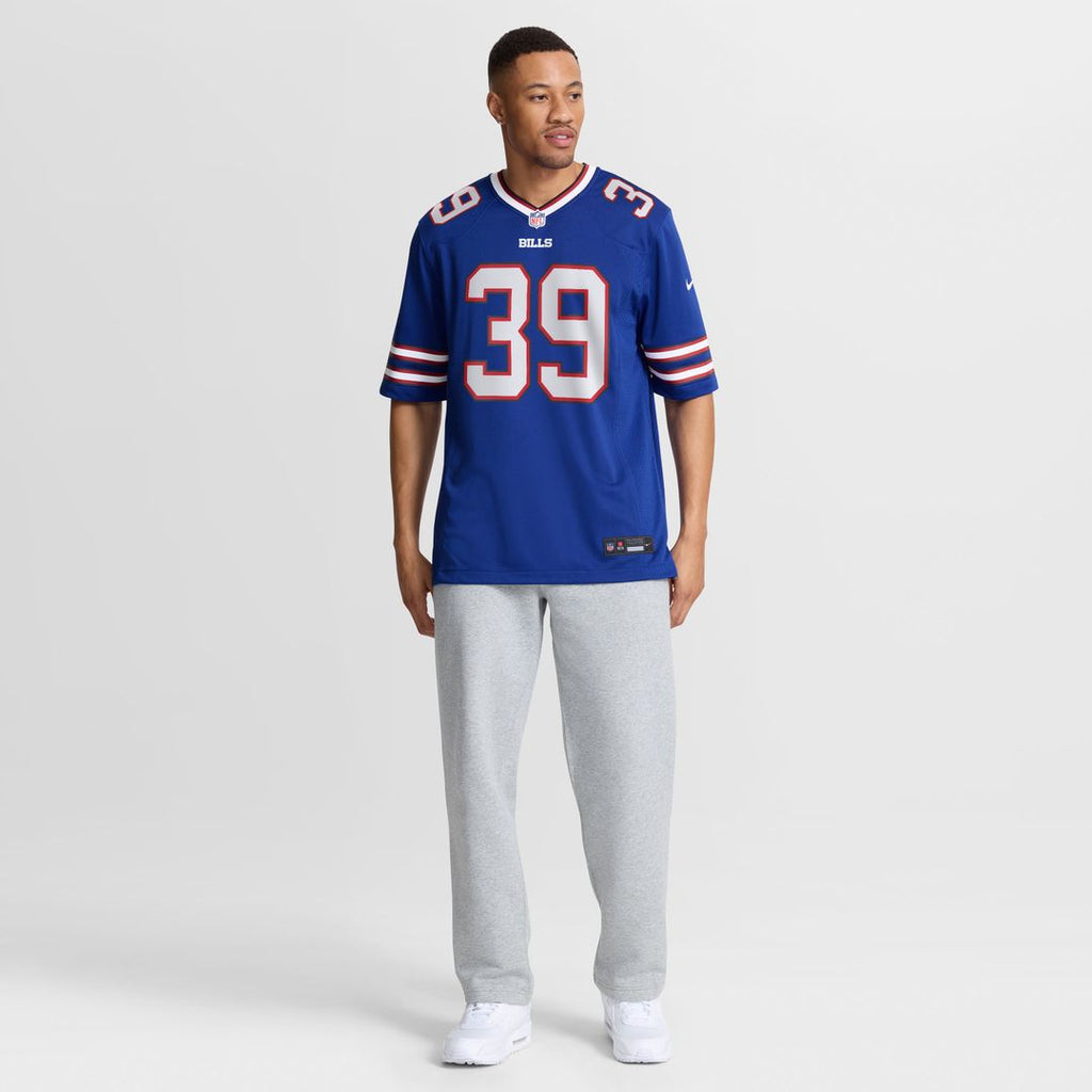 Buffalo Bills Tommy Doman Jr Nike Royal Team Game Jersey