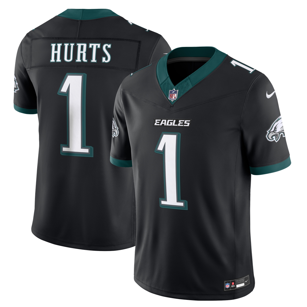 Philadelphia Eagles Jalen Hurts Nike Midnight Green Team Vapor F.U.S.E. Stitched Limited Jersey