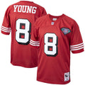 San Francisco 49ers 1994 Steve Young Mitchell & Ness Scarlet Authentic Throwback Retired Player Jersey