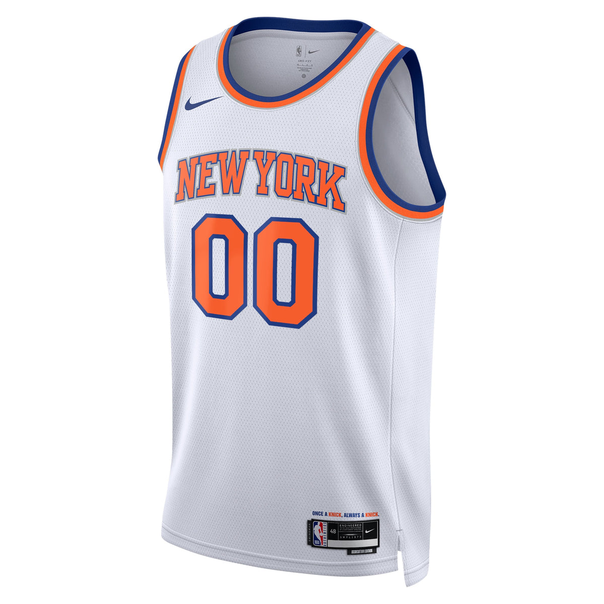 New York Knicks Nike Association Swingman Jersey - Custom - Unisex