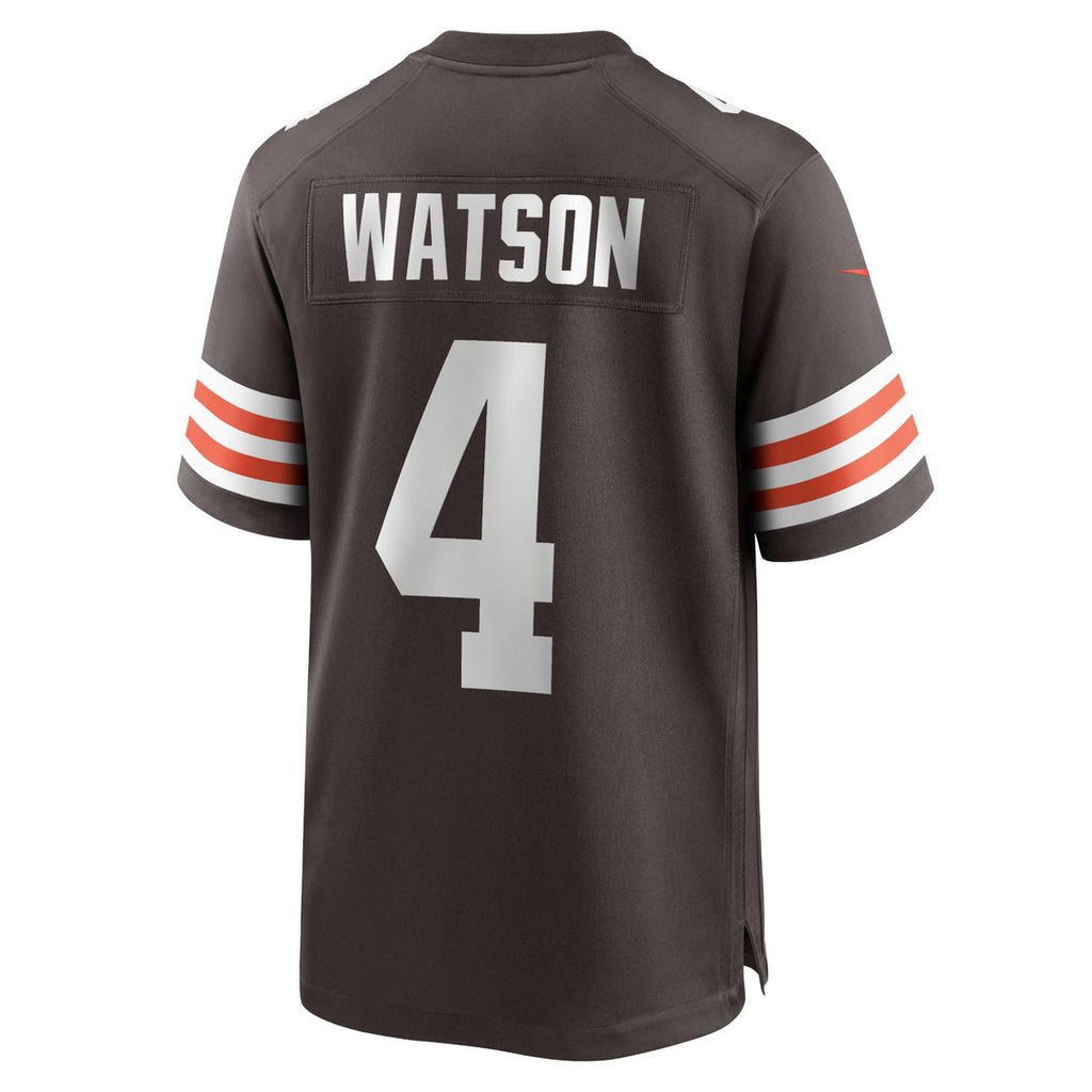 Cleveland Browns Deshaun Watson Nike Brown Game Jersey