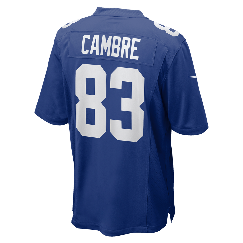 New York Giants Dalen Cambre Nike Royal Team Game Jersey