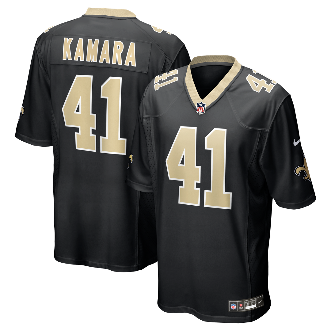 New Orleans Saints Alvin Kamara Nike Gold Gameday Golds Alternate Game Player Jersey