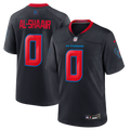 Houston Texans Azeez Al-Shaair Nike Navy Alternate Game Jersey