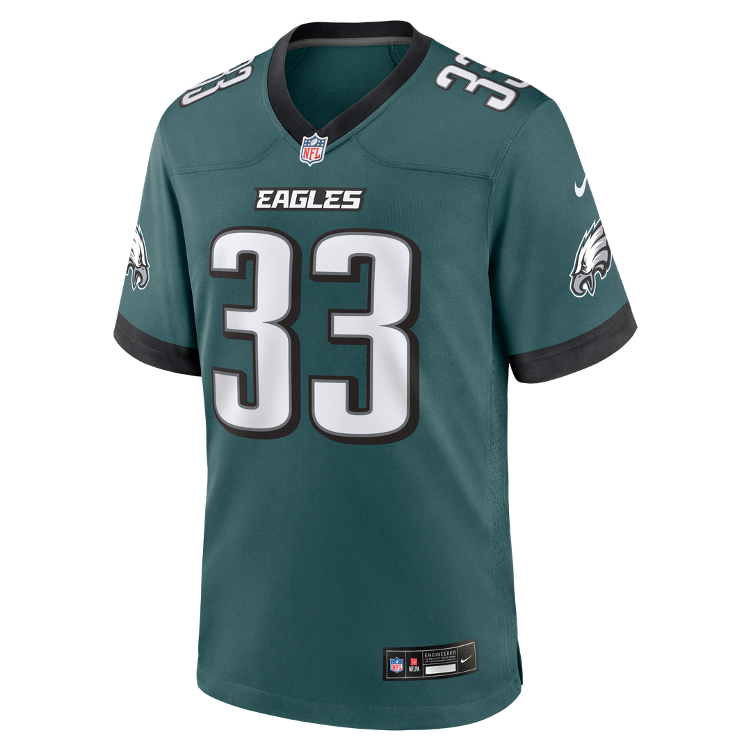 Philadelphia Eagles Cooper DeJean Nike White Game Jersey