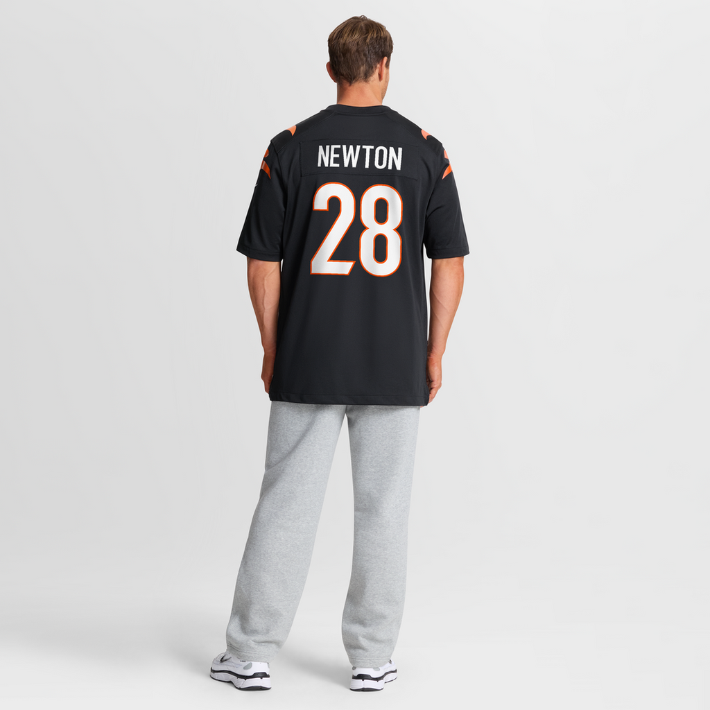 Cincinnati Bengals Josh Newton Nike Black Game Jersey