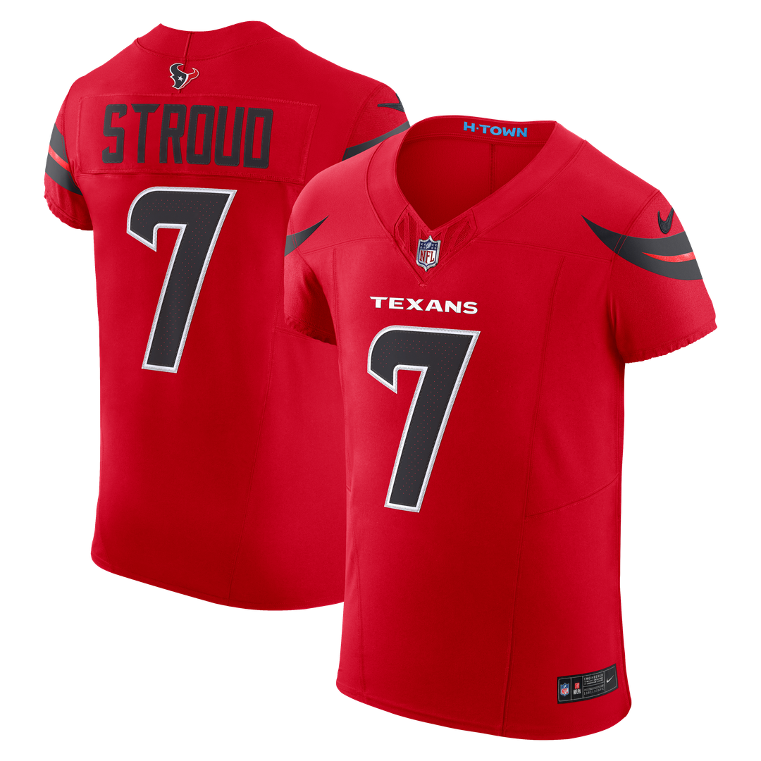 Houston Texans C.J. Stroud Nike Red Alternate Vapor F.U.S.E. Elite Jersey