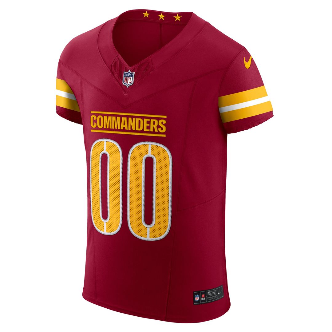 Washington Commanders Nike Black Alternate Vapor F.U.S.E. Elite Custom Jersey
