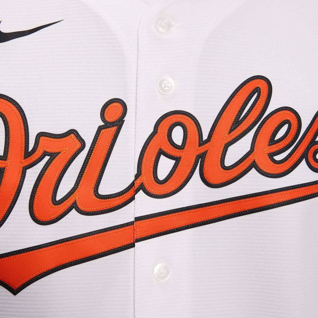 Baltimore Orioles Nike White Home Replica Team Jersey