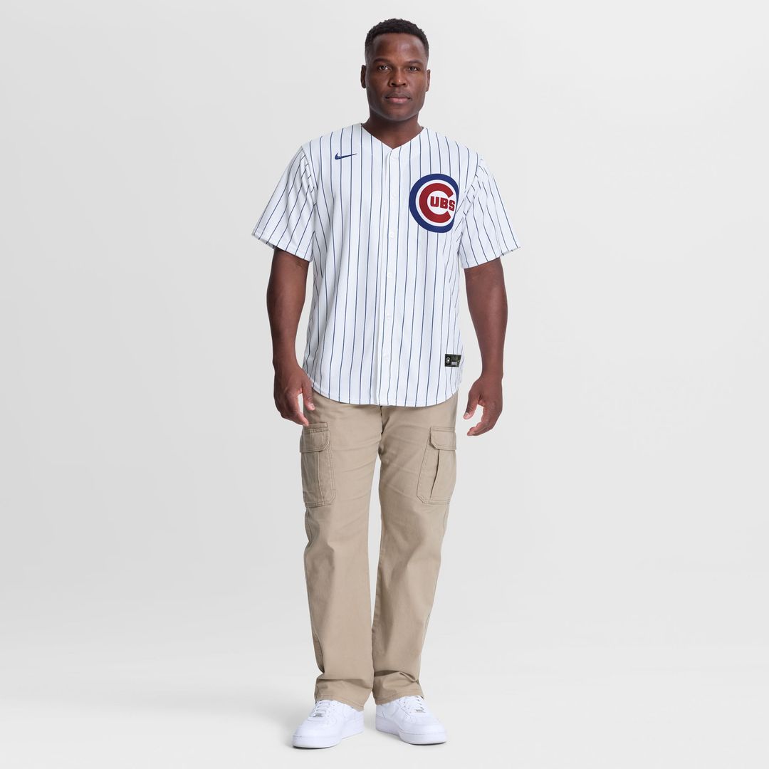 Chicago Cubs Tyrone Taylor Nike White Home Replica Jersey