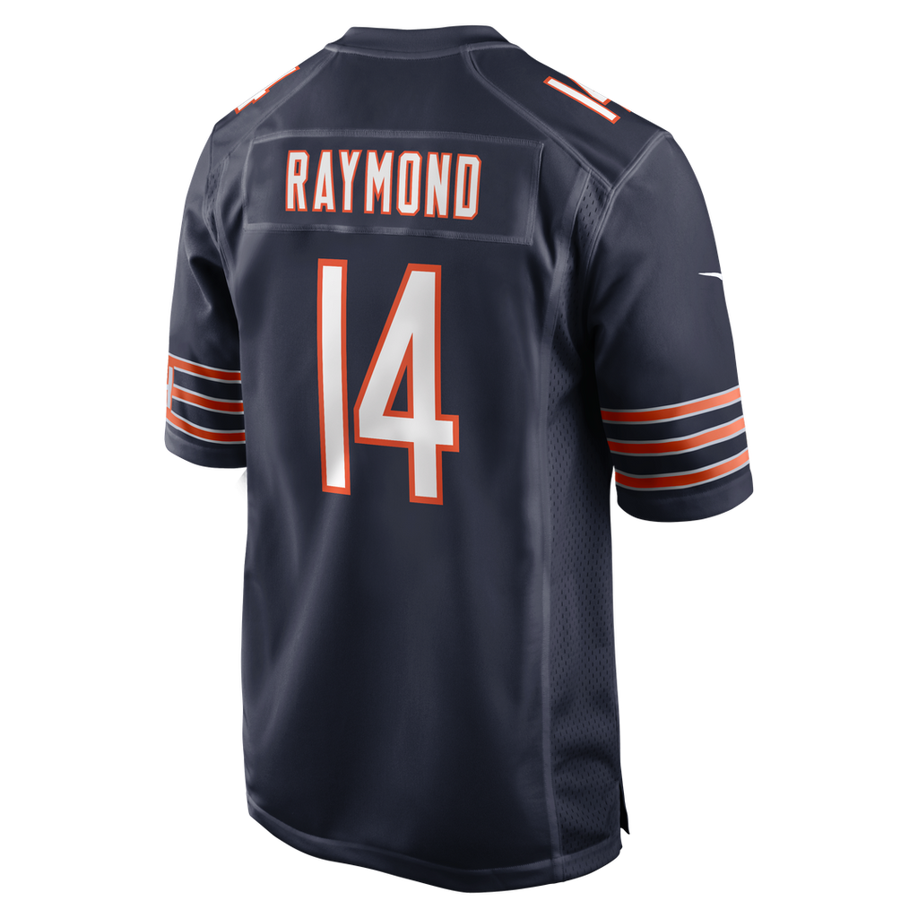 Chicago Bears Kalif Raymond Nike Navy Team Game Jersey