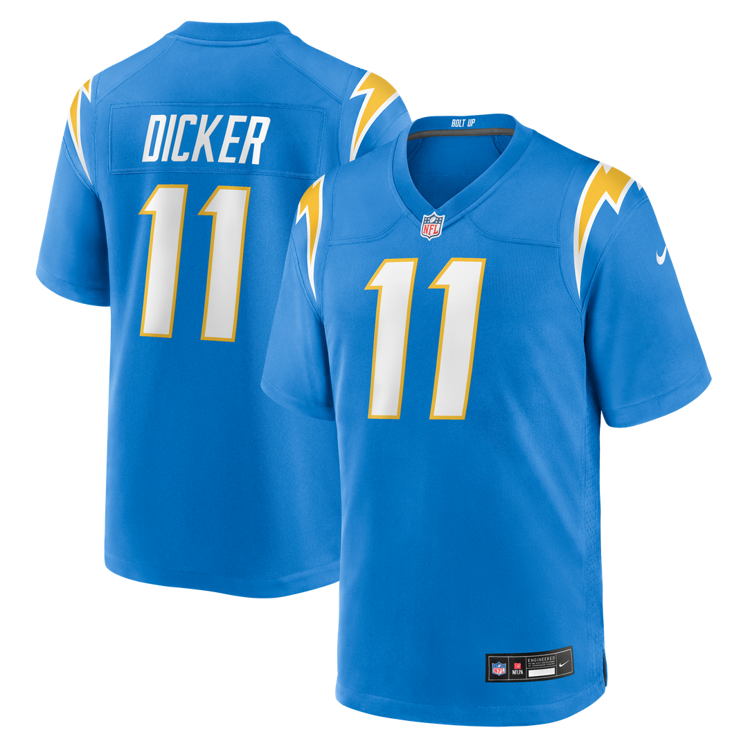 Los Angeles Chargers Cameron Dicker Nike Navy Alternate Game Jersey