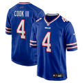 Buffalo Bills James Cook III Nike Royal Team Game Jersey