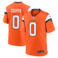Denver Broncos Jonathon Cooper Nike Orange Team Game Jersey