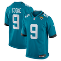 Jacksonville Jaguars Logan Cooke Nike Teal Game Jersey