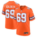 Denver Broncos Mark Schlereth Nike Orange Retired Player Alternate Game Jersey