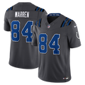 Indianapolis Colts Tyler Warren Nike Anthracite 2026 Rivalries Collection Stitched Limited Jersey