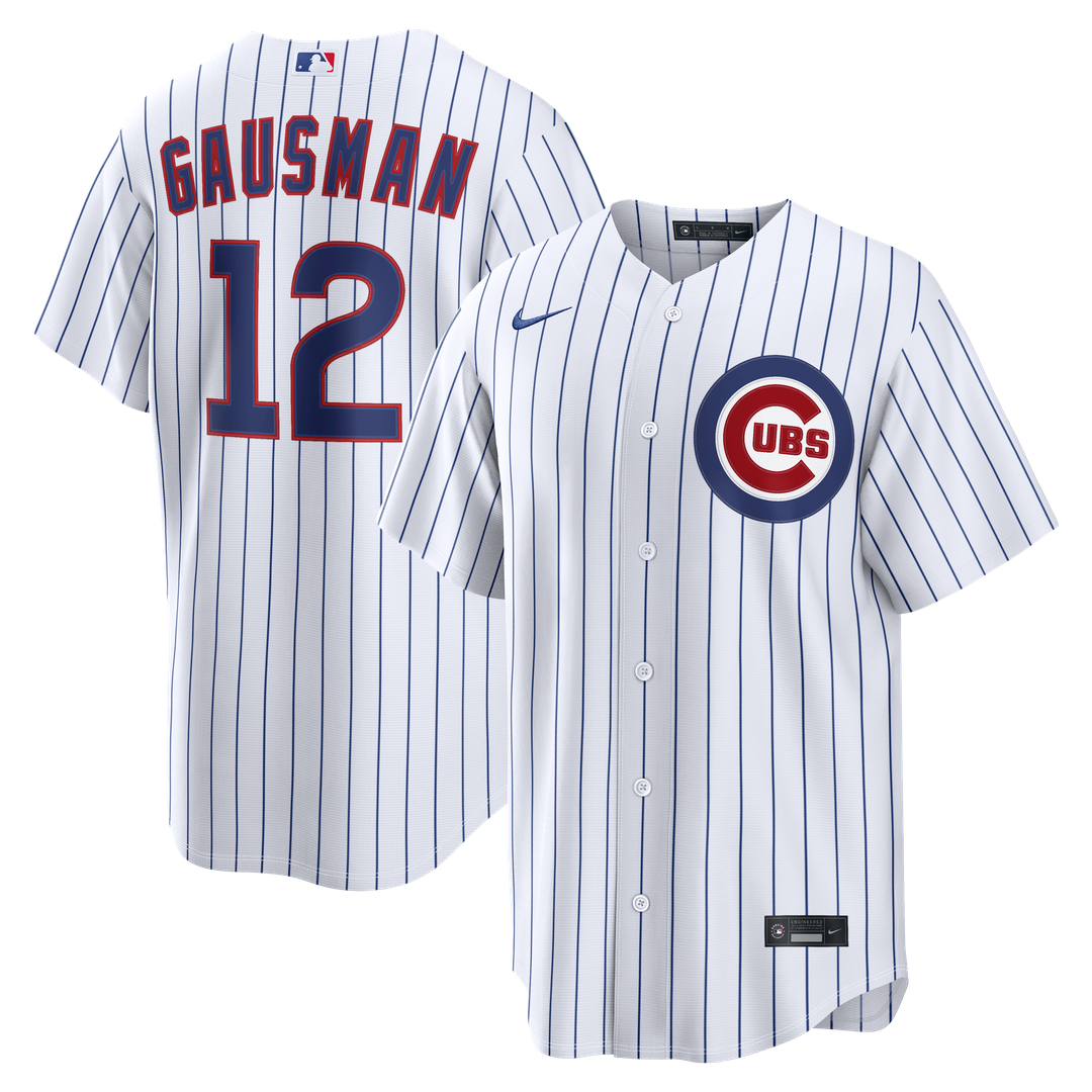 Chicago Cubs Kevin Gausman Nike White Home Replica Jersey