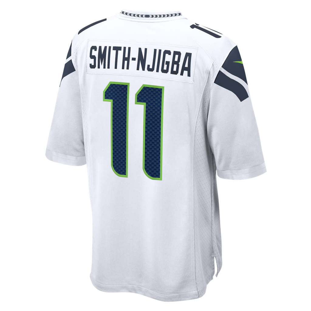 Seattle Seahawks Jaxon Smith-Njigba Nike White Game Jersey