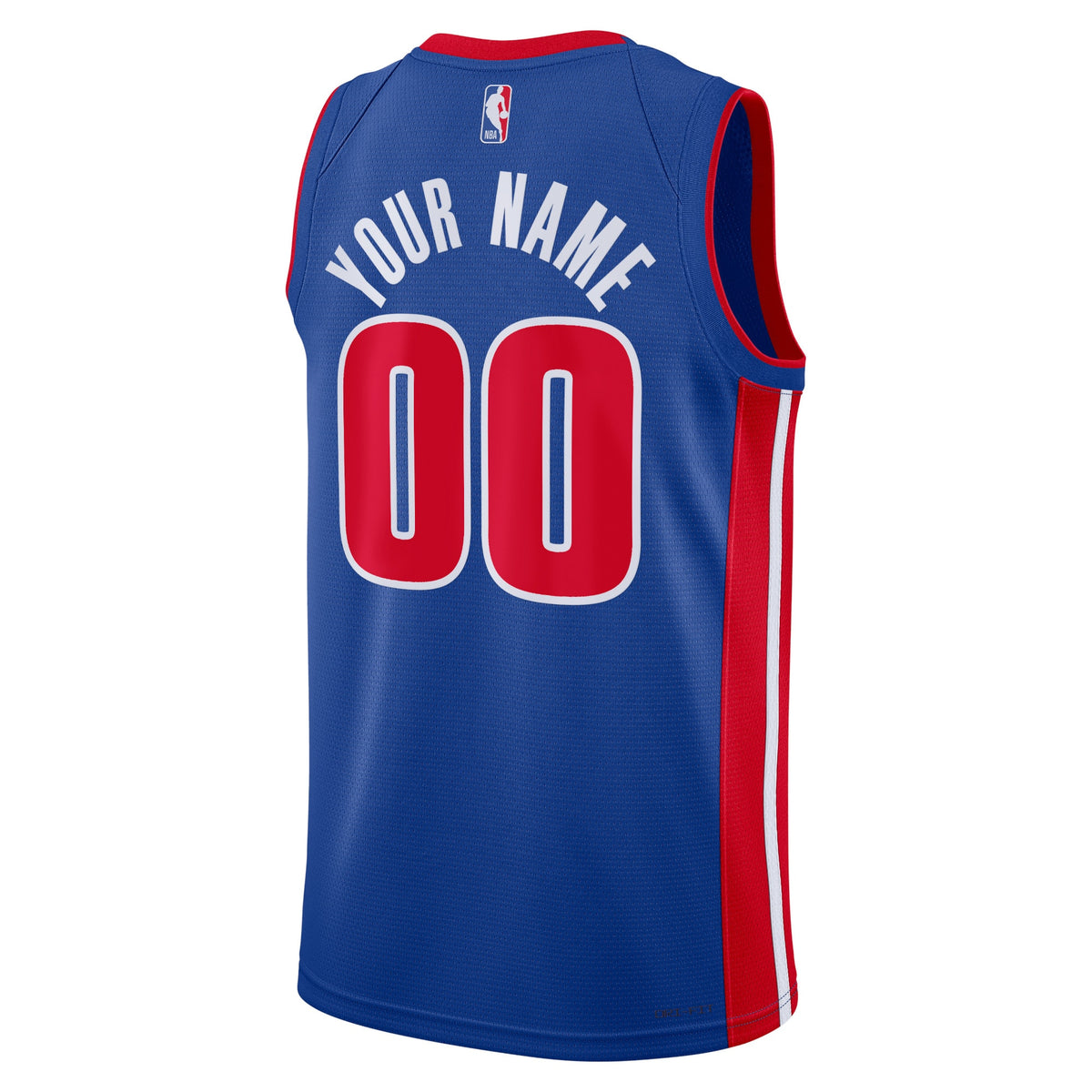 Detroit Pistons Nike Icon Swingman Jersey - Custom - Unisex