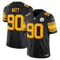 Pittsburgh Steelers T.J. Watt Nike Black Alternate Vapor F.U.S.E. Stitched Limited Jersey