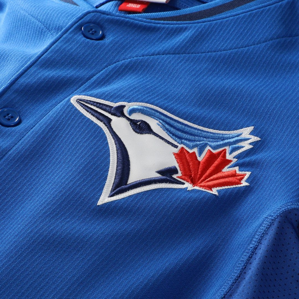 Toronto Blue Jays Jose Bautista Mitchell & Ness Royal Authentic Batting Practice Jersey