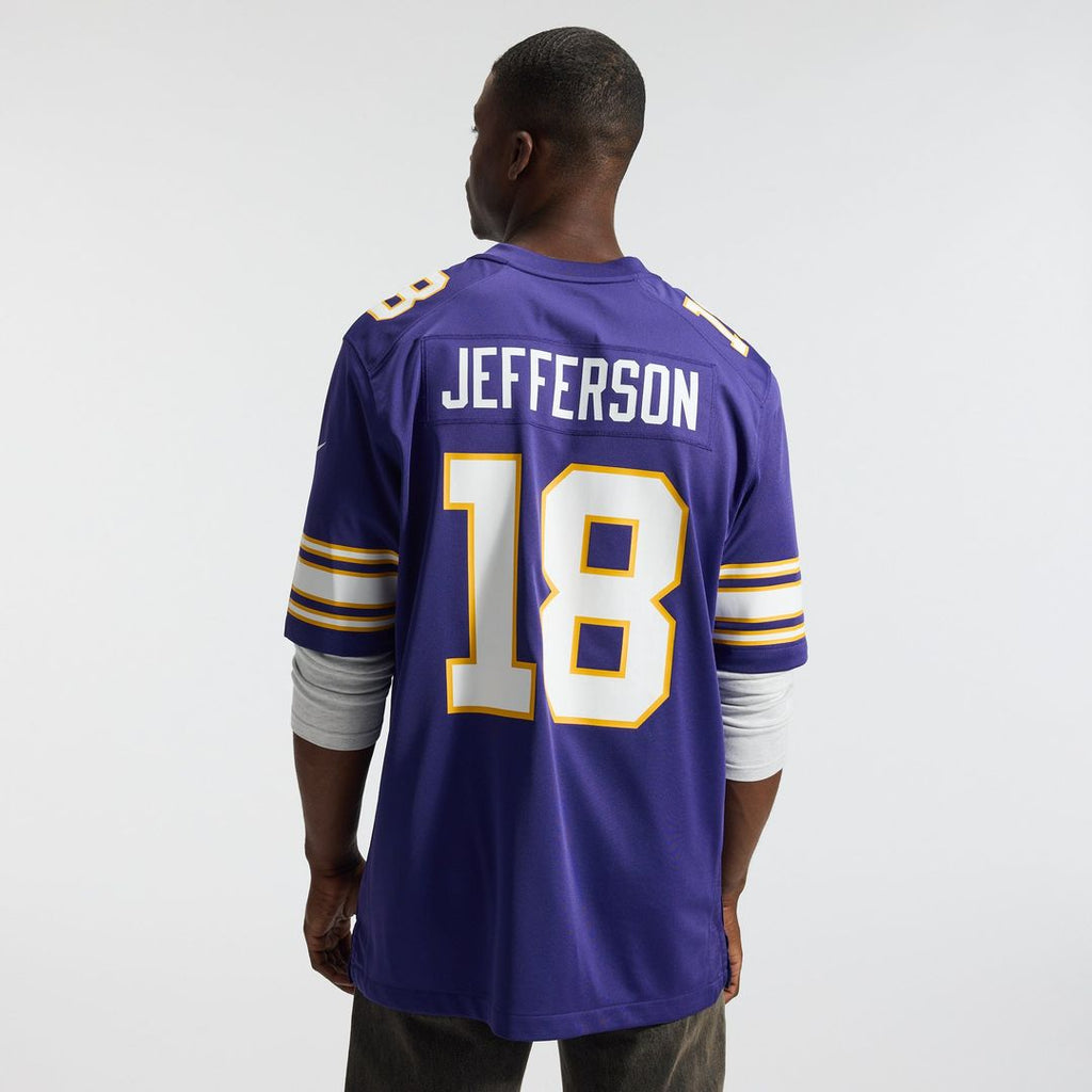 Minnesota Vikings Justin Jefferson Nike Purple Classic Player Game Jersey