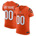 Cincinnati Bengals Nike Orange Alternate Vapor F.U.S.E. Elite Custom Jersey