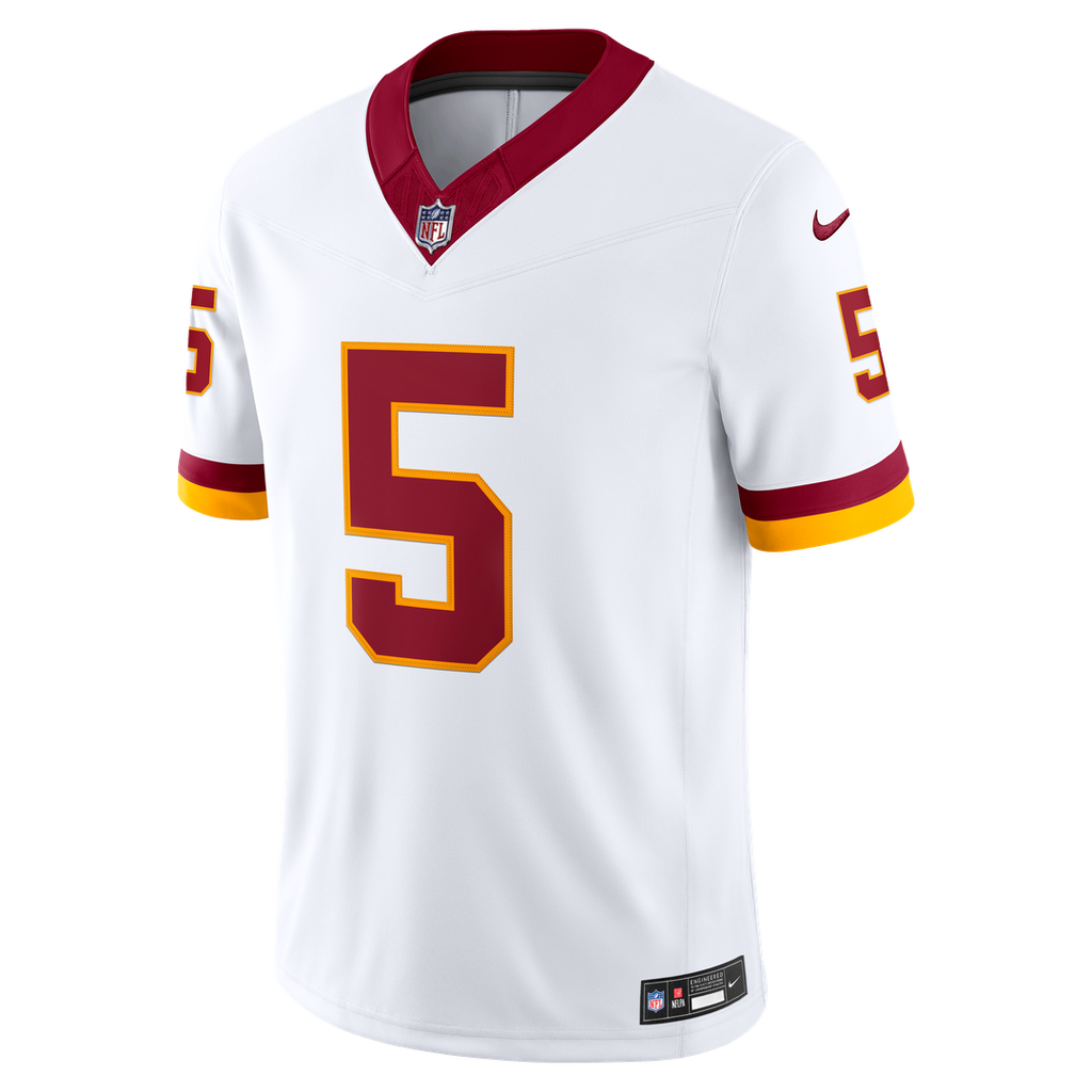 Washington Commanders Jayden Daniels Nike Burgundy Team Vapor F.U.S.E. Stitched Limited Jersey