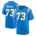 Los Angeles Chargers Alex Harkey Nike Powder Blue Team Game Jersey