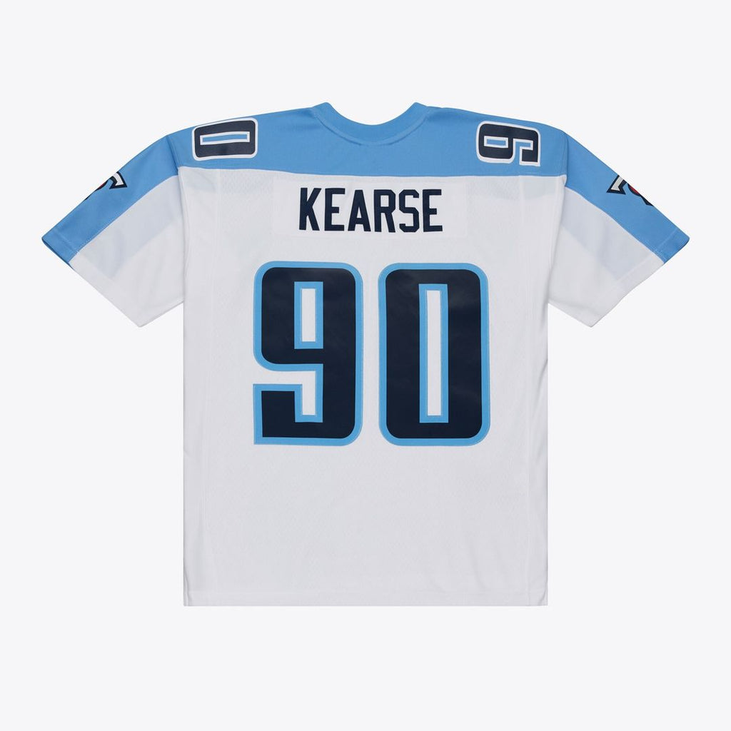 Tennessee Titans Jevon Kearse Mitchell & Ness White Retired Legacy Replica Player Jersey