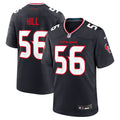 Houston Texans Jamal Hill Nike Navy Team Game Jersey