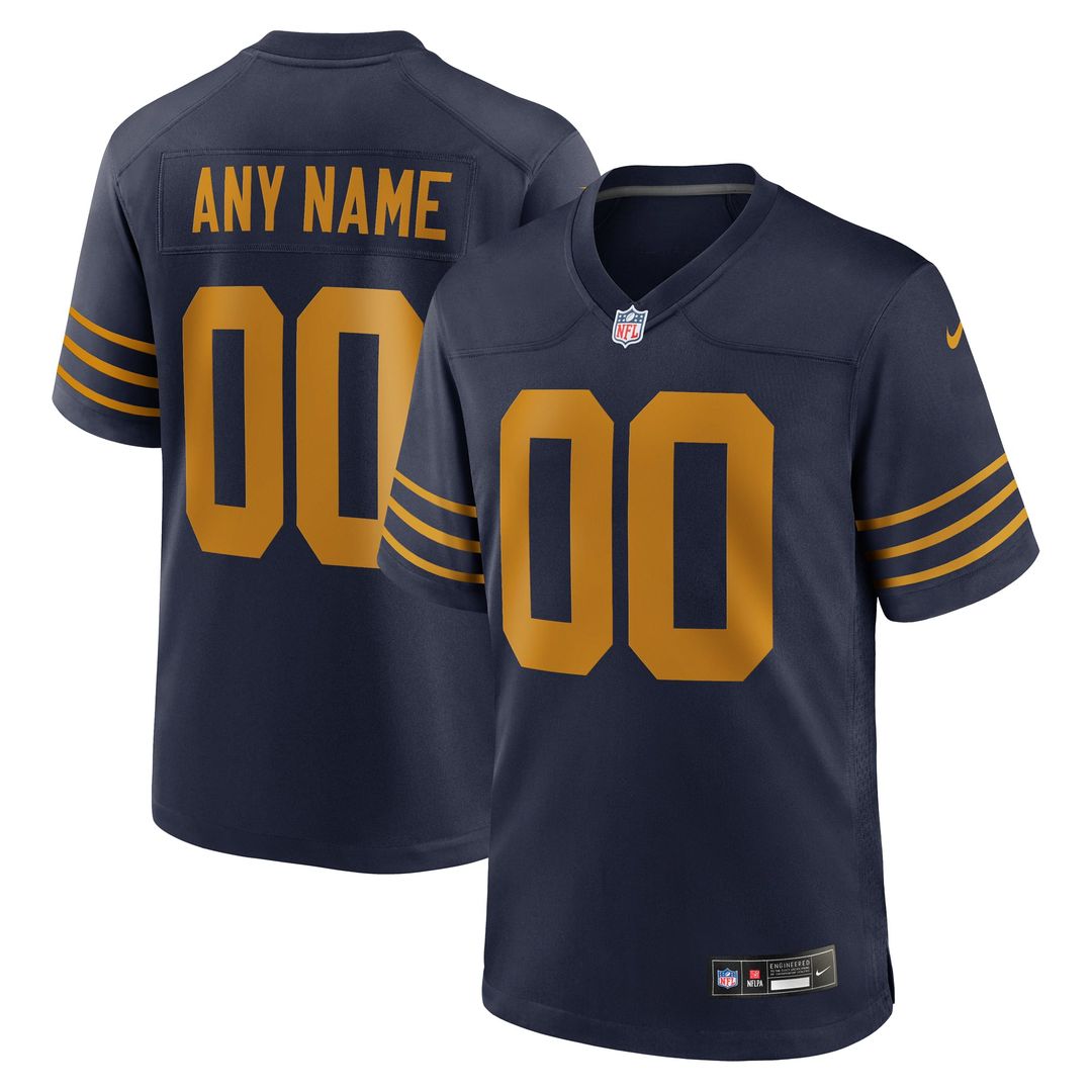 Green Bay Packers Nike Green Custom Game Jersey