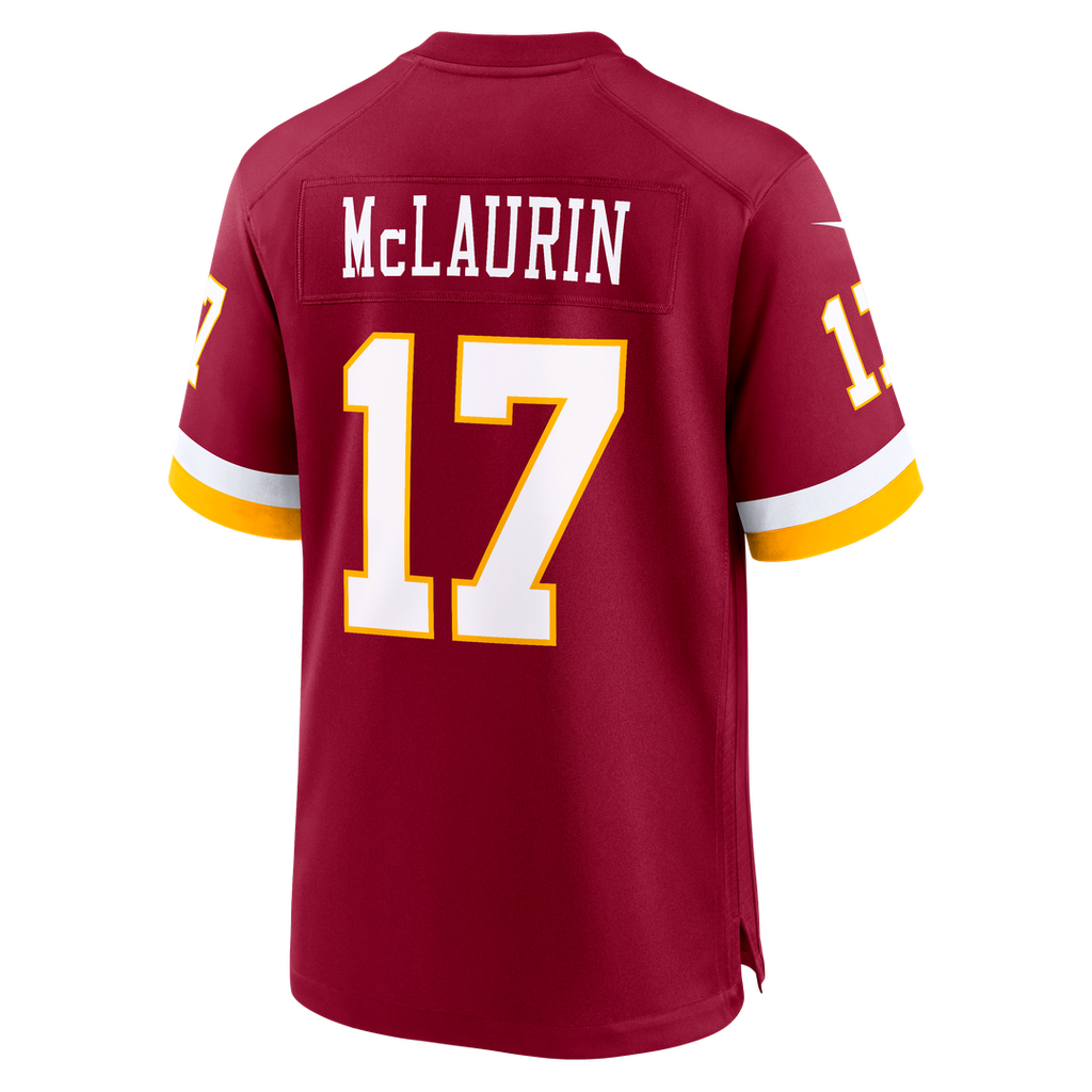Hail Raiser Washington Commanders Terry McLaurin Nike Black Alternate Game Jersey
